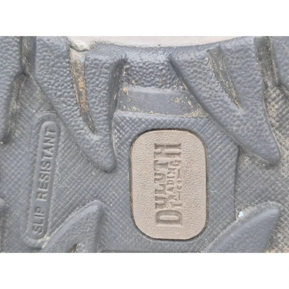 Duluth Trading Company Shoes Mens Size 11W Black Leather Slip On Slip Resistant - Picture 10 of 12